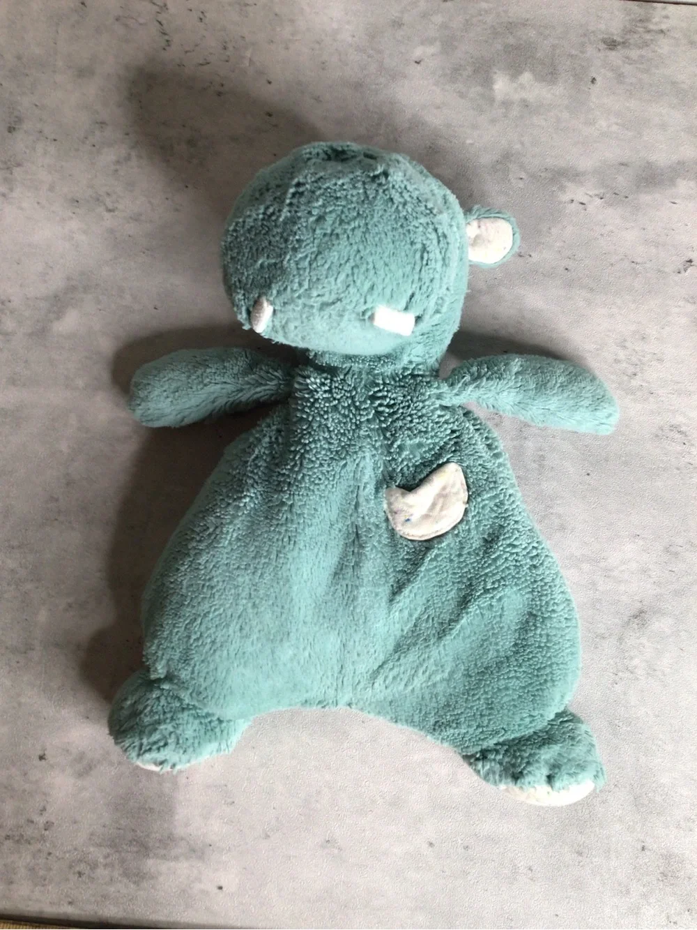 GUND Baby Oh So Snuggly Hippo Lovey Cuddly 14